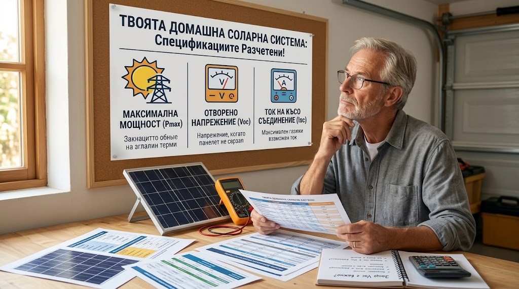 Как да четете спецификациите на фотоволтаичен панел (без да сте инженер)