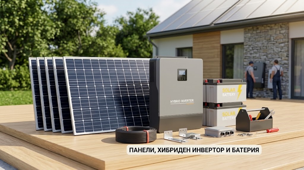 Готов соларен комплект — какво включва и как да изберете правилния