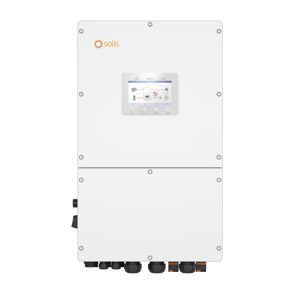 Хибриден инвертор Solis S6-EH3P(29.9-50)K-H – изглед отпред